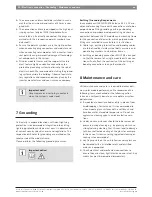 Preview for 10 page of Bosch c-Si M 60 S EU Installation And Operation Manual