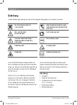 Preview for 4 page of Bosch C1 Operating Instructions Manual