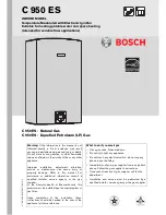 Предварительный просмотр 1 страницы Bosch C1050ES Installation Manual