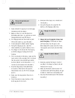 Preview for 17 page of Bosch C3 Operating Instructions Manual