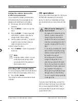 Preview for 49 page of Bosch Calais USB40 Operating And Installation Instructions