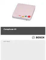 Preview for 1 page of Bosch Carephone 10 User Manual