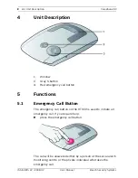 Preview for 8 page of Bosch Carephone 50 ISA-50-MS User And Programming Manua