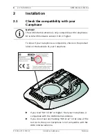 Предварительный просмотр 4 страницы Bosch Carephone 62 Installation Manual