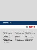 Bosch CB 28 Original Instructions Manual preview