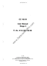 Preview for 3 page of Bosch CC 100 M User Manual