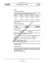 Preview for 54 page of Bosch CC 100 M User Manual