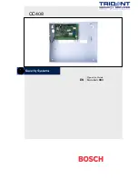 Bosch CC408 Operating Manual предпросмотр