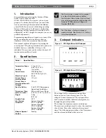 Предварительный просмотр 5 страницы Bosch CC484 Operator'S Manual