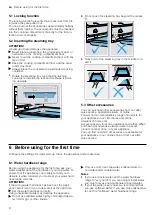 Preview for 8 page of Bosch CDG634A.0 User Manual And Installation Instructions