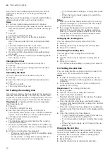 Preview for 12 page of Bosch CDG634A.0 User Manual And Installation Instructions