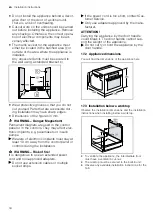 Предварительный просмотр 34 страницы Bosch CDG634A.0 User Manual And Installation Instructions