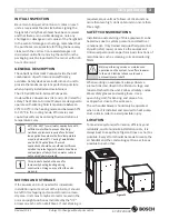 Preview for 3 page of Bosch CEO25 Installation And Maintenance Manual