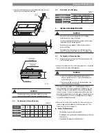 Предварительный просмотр 7 страницы Bosch CF112-1D Installation Manual