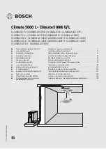 Bosch CL5000iL 4C 105 E Installation Instructions Manual предпросмотр