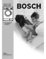 Предварительный просмотр 1 страницы Bosch Classixx 1200 Instruction Manual