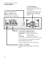 Предварительный просмотр 8 страницы Bosch Classixx 1200 Instruction Manual