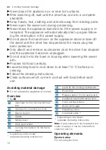 Предварительный просмотр 14 страницы Bosch CleverMixx MQWPL2000 User Manual