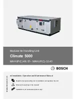 Bosch Climate 5000 Installation, Operation And Maintenance Manual предпросмотр