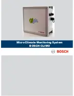 Preview for 1 page of Bosch CLIMO A D00 A40 103 Manual