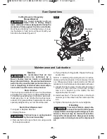 Предварительный просмотр 33 страницы Bosch CM12 Operating/Safety Instructions Manual