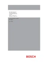 Preview for 8 page of Bosch CM704B Installer'S Reference Manual