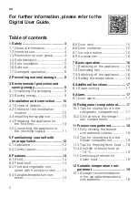 Preview for 2 page of Bosch CMC33K05NI User Manual