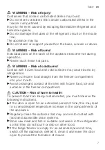 Preview for 7 page of Bosch CMC33WT5NI User Manual