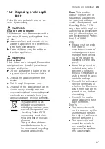 Preview for 27 page of Bosch CMC33WT5NI User Manual