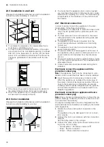 Предварительный просмотр 36 страницы Bosch CMG633B.1A User Manual And Installation Instructiions