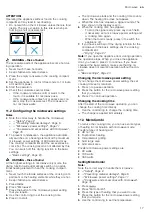 Preview for 17 page of Bosch CMG656R.1I User Manual And Installation Instructions