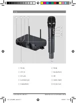 Preview for 2 page of Bosch Coach WirelessMicrophone System E 7 620 230 020 Operating And Installation Instructions