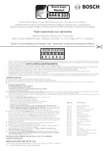 Предварительный просмотр 89 страницы Bosch Comfort Line TKA6A Series Instruction Manual