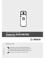 Bosch Compress 3000 DW FOO Installation Instructions Manual preview