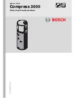 Bosch Compress 3000 Instruction Manual preview