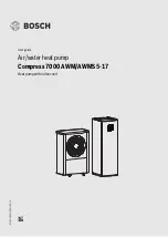 Bosch Compress 7000 AWM/AWMS 5-17 User Manual предпросмотр