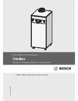 Предварительный просмотр 1 страницы Bosch Condens 2000F16 Regular boiler Installation, Commissioning And Servicing Instruction Manual