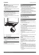 Предварительный просмотр 11 страницы Bosch Condens 7000 WP Installation And Maintenance Instructions Manual