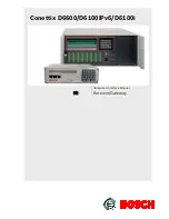 Preview for 1 page of Bosch Conettix D6100i Manual