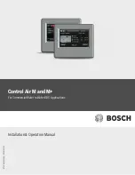 Preview for 1 page of Bosch Control Air M Installation & Operation Manual