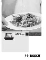 Preview for 1 page of Bosch Cooker hood Operating And Installation Instructions