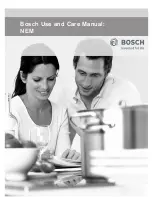 Preview for 1 page of Bosch Cooktop Use And Care Manual