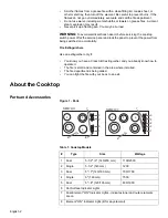 Preview for 4 page of Bosch Cooktop Use And Care Manual