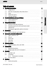 Preview for 3 page of Bosch COREX-C-X2 Operating Manual