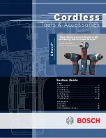 Preview for 1 page of Bosch CPK20-18 User Manual