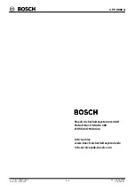 Preview for 4 page of Bosch CPP 0000 A Installation Manual