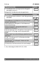 Предварительный просмотр 8 страницы Bosch CR 10H Manual