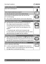 Предварительный просмотр 22 страницы Bosch CR 10H Manual