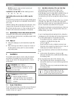 Preview for 8 page of Bosch CR 400 Installation Instructions For Contractors