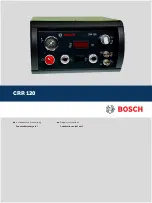 Bosch CRR 120 Repair Instructions preview